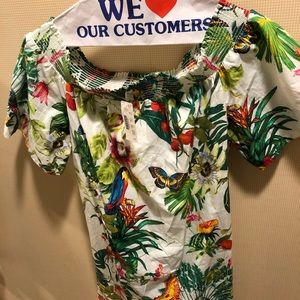 J Crew floral dress